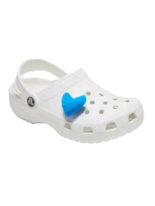 Crocs Puff Heart Unisex Lifestyle Pins Blue