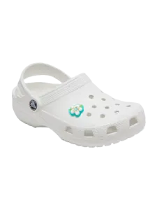 Crocs Gem Plumeria Floral Unisex Lifestyle Pins Blue/White