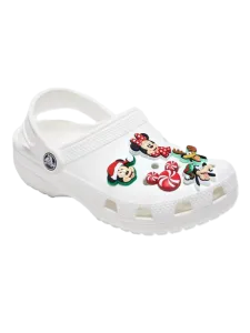 Crocs Mickey Xmas 5 Pack Unisex Lifestyle Pins Multicolor