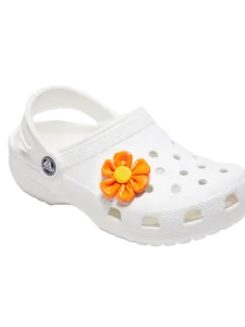 Crocs Oversized Large Flower Lifestyle Pins Orange/Yellow