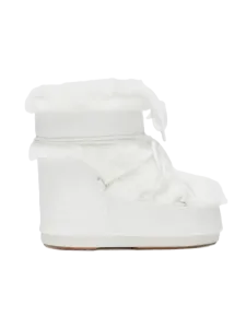 Moon Boot Icon Nylon Unisex After Ski Boot Black/White