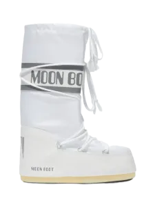 Moonboot Icon Nylon Unisex After Ski Boot White