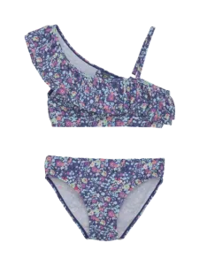 Color Kids Girls Beach Bikini Set Dark Navy