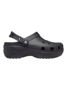 Crocs Classic Platform Clog Women Lifestyle Black