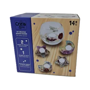 Crea & Cie Kit Creation Bougies Resine