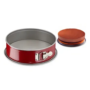 Tefal Bw Delibake Red Carbon Steel Springform 17Cm
