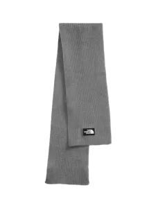 The North Face Logo Box Unisex Lifestyle Scarf Grey Heather