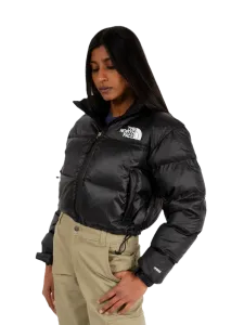 The North Face Nuptse Short Women Lifestyle Jacket Black