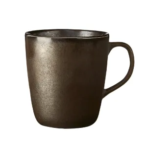 Mug Aida Raw Metallic Brown with Handle 35cl