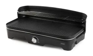 Domo Barbecue Table Grill With Windshield, 200W