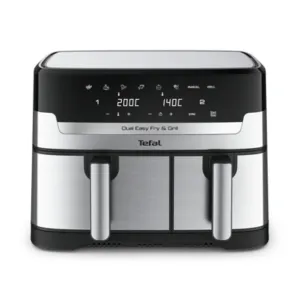Dual Easy Fry & Grill, 2700 W - Black & SS, 8.3L/6p, 50 Hz