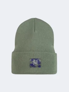 Buff Knitted Kids Lifestyle Beanie Green Opaline
