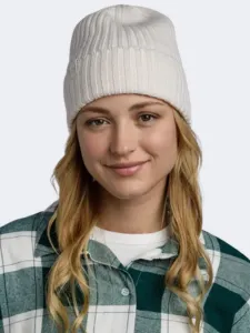 Buff Knitted Women Lifestyle Beanie Norval Ice