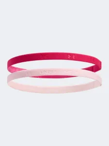 Under Armour Adjustable Mini Women Training Headband Shaded Fuchsia/Pink