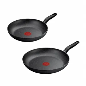 Essential Dark Frypan Set 2 pcs (Frypan 24/28 cm)