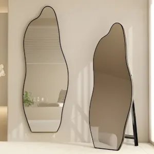 Floor Mirror Furniture M2002 Black