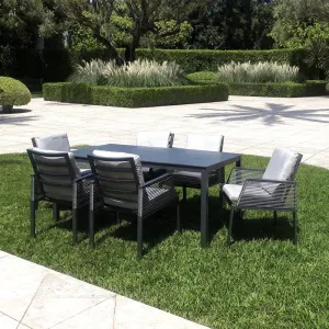 Outdoor Dining Set Furniture 22S0118 Grey