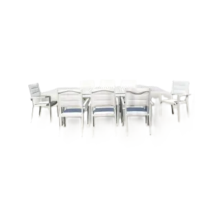 Outdoor Dining Set Furniture 7400 WHITE