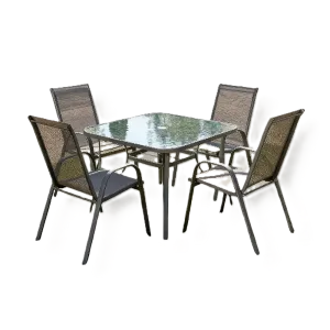 Outdoor Dining Set Furniture 010/016 Grey
