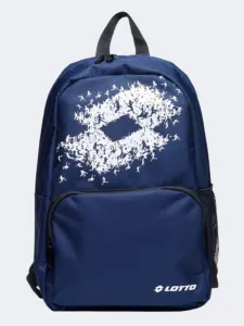 Lotto L73 Unisex Lifestyle Bag Navy Blue/White