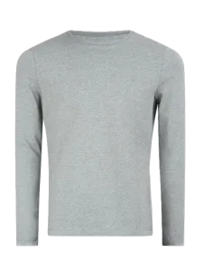 Oil And Gaz Performance Men Long Slv Heather Grey