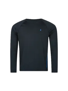 Oil And Gaz Elegant Men Shirt Black/Blue