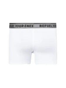 Oil And Gaz Lycra Men Underwear White