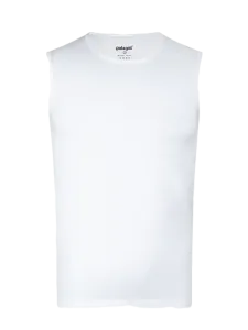 Oil And Gaz Round Neck Men Underwear White