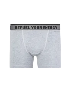 Oil And Gaz Lycra Men Underwear Grey