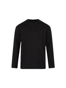Oil And Gaz Plain Kids Lifestyle Long Sleeve Black