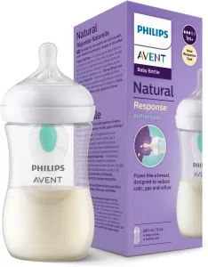 Natural Feeding Bottle 260ml with Airfree Vent- Single Pack