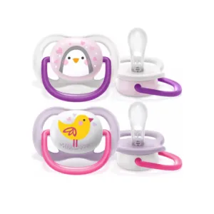 2 Ultra Soft Animal Soothers 0-6M - Mix