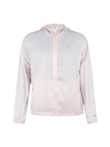 Oil And Gaz Comfortable Women Lifestyle Wind Breaker Jacket Pink