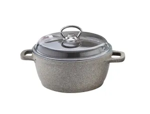Falez 28Cm Gray Granitec Stewpot