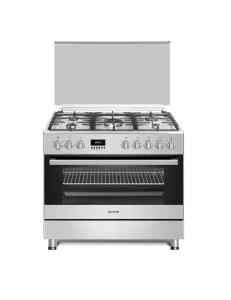 Gorenje Cooker 90Cm Wide 5Gas Burners White