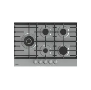 Gorenje Hob 75 Cm 5 Gas Burners Inox
