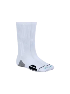 Top Ten Comfortable Unisex Basketball Crew Socks White/Black
