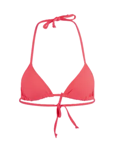 Oil And Gaz Stylish Women Beach Tri-Bra Fiery Red