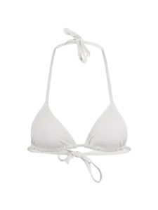 Oil And Gaz Stylish Women Beach Tri-Bra White