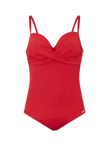 Oil And Gaz Modern Women Beach Over Size Monokini Red