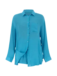 Top Ten Comfortable Women Beach Linen Set Blue