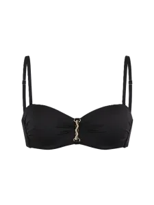 Oil And Gaz Stylish Women Beach Bandeau Bra Black