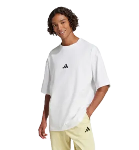 Adidas Future Icons Small Logo Men Sportswear T-Shirt White