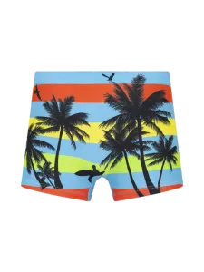 Top Ten Soft Kids-Boys Beach Swim Short Light Blue