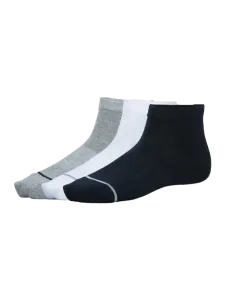 Oil & Gaz Soft 3 Pack Kids Lifestyle Socks Black/White/Navy