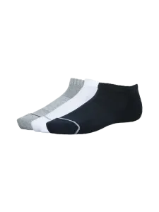 Oil & Gaz Soft 3 Pack Kids Lifestyle Socks Black/White/Navy