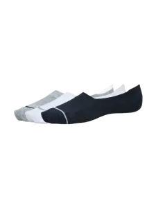 Oil & Gaz Soft 3 Pack Unisex Lifestyle Socks Black/White/Navy