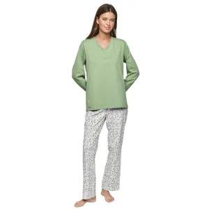 Selmark Cotton Green Pyjama
