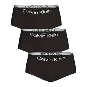 Calvin Klein 3 Pack Boy Shorts - Maximum Cotton Black