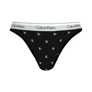 Calvin Klein Icon Cotton Modal Tanga Black